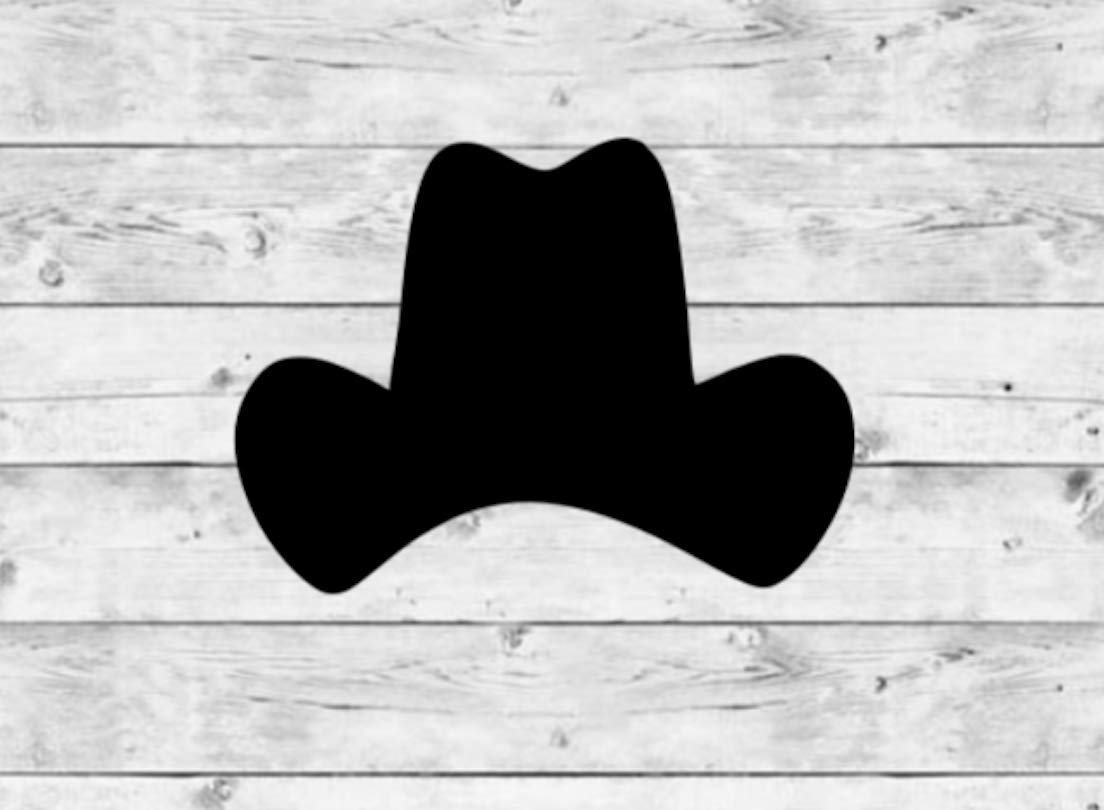 cowboy hat sticker