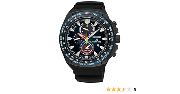 Seiko SSC551P Prospex World Time Mens Watch : Amazon.com.au: Clothing,  Shoes \u0026 Accessories