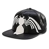 Venom Marvel Comics Faux Leather Snapback Cap Hat