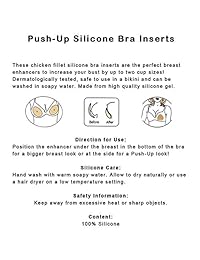 Mejorador de senos semi-adhesivo Único perforado Push Up ...