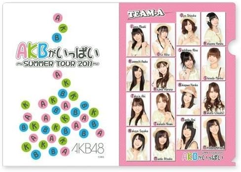 Amazon Akb48 公式グッズ クリアファイル Akbがいっぱい Summer Tour 11 チームa アイドル 芸能人グッズ 通販