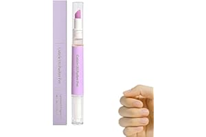 Portable Cuticle Oil Pen and Ceramic Pusher Set for Home Manicure, Professional Nail Care Kit for Cracked Cuticles Repair, Tr