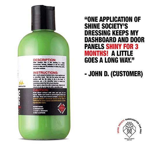 image for Shine Society Tire Shine Concentrate, Long Lasting Sealant Formula Pro
