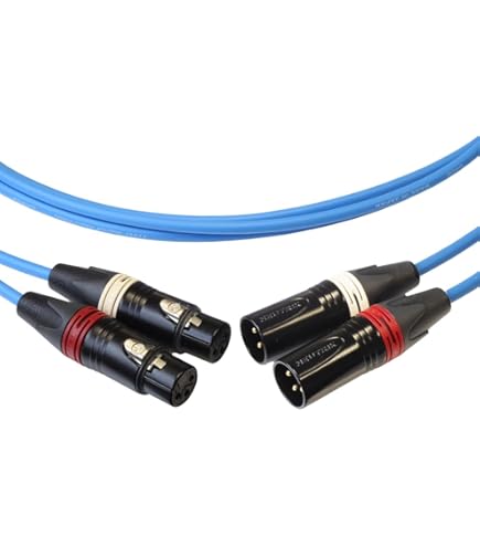 Amazon.com: BJC Star Quad XLR Cables, Canare L-4E6S with