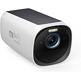 eufy Security eufyCam S330 (eufyCam 3) Add-on Camera, Security Camera Outdoor Wireless, 4K with Integrated Solar Panel, Face Recognition AI, Expandable Local Storage, Spotlight, No Monthly Fee