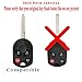 Keyless2Go New Keyless Entry Remote Key Replacement for Select Ford Escape Expedition Explorer Focus Fusion Lincoln Town Car and Other Vehicles That Use OUC6000022 164-R7040 (2 Pack)