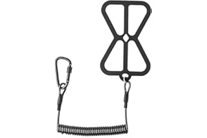 YakAttack Universal Smartphone Harness with Tether | Flexible Silicone Grip | Phone Leash for Kayaking, Fishing & Boating | Compatible with Most Phones