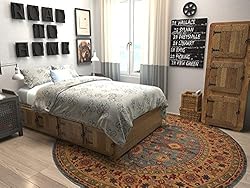 Unique Loom Edinburgh Collection Area Rug - Monroe