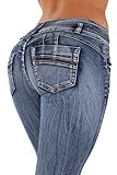 Style SF7-95159MS - Plus Size High Waist, Butt Lifting, Skinny Leg Jeans