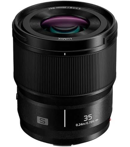 美品　LUMIX S 35mm F1.8 Lマウント Panasonic LUMIX S Series 35mm F1.8 L-Mount Lens - S-S35