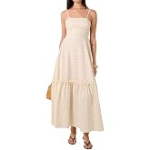 WEWOREWHAT Women's Ruffle Flare Midi Dress