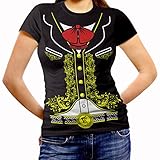 Viva Mexico Women's Mexican Mariachi T-Shirt Large Black