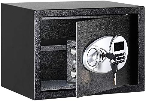 AmazonBasics - Caja fuerte (14L), color negro: Amazon.es: Bricolaje y herramientas