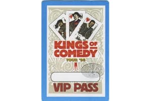 Kings Of Comedy 1998 Tour Backstage Pass Steve Harvey Bernie Mac Cedric