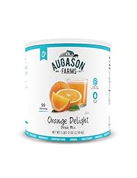 Las granjas de augason Naranja Delight Bebida Mix