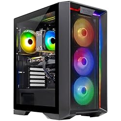 Skytech Nebula Gaming PC Desktop, Ryzen 5 5500 3.6