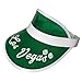 Yuanhe Green Poker Casino Visor - 5 Pack Las Vegas Dealer Costume Hat