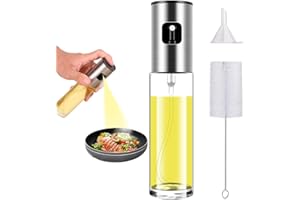 WAYEEPT Oil Spritzer Mister for Air Fryer Olive Oil Sprayer for Cooking Canola Vinegar Vegetable Oil Portable Bottle Mini Kitchen Gadgets for BBQ/Pan/Salads/Baking (1)