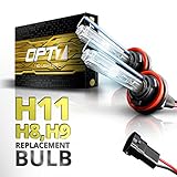 OPT7 2pc Bolt AC H11 Replacement HID Bulbs [8000K Ice Blue] Xenon Light