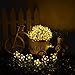 ECOWHO Solar String Lights, 23ft 50 LED Waterproof Fairy Lights Outdoor Starry Lights for Patio, Garden, Party, Yard, Gate, Christmas (Warm White)
