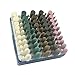 Carving Expert 100 Pcs Polishing Grinding Bits, 1/8 Inch Shank Wool/Sesame/Rubber/Cowhide/Abrasive Stone Grinding Tools