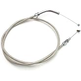 Motion Pro Armor Coat Throttle Pull Cable Compatible for Yamaha XVS1100A V Star 1100 Classic 2000-2009