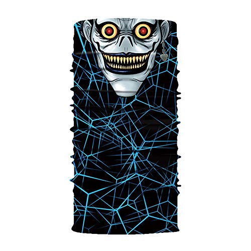 image for Sunshinehomely 3D Print Face Masks Casual Balaclava Headwear Stretchab