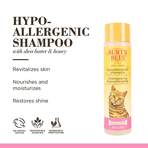 Burt's Bees for Pets Cat Hypoallergenic Shampoo With Shea Butter