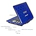 DBPOWER 10.5-Inch Portable DVD Player with Rechargeable Battery, SD Card Slot and USB Port - Blue