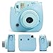 CAIUL 7 in 1 Fujifilm Instax Mini 8 8+ 9 Instant Film Camera Accessories Bundles (Blue Instax Mini 8 Case/ Mini Album/ Close-up Selfie Lens/Color Filters/ Wall Hang Frames/film Frame/ Film Stickers)