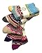 LuluVin Women's Colorful Crew Vintage Inspired Knit Socks (5 Pairs) (Mulitcolored)