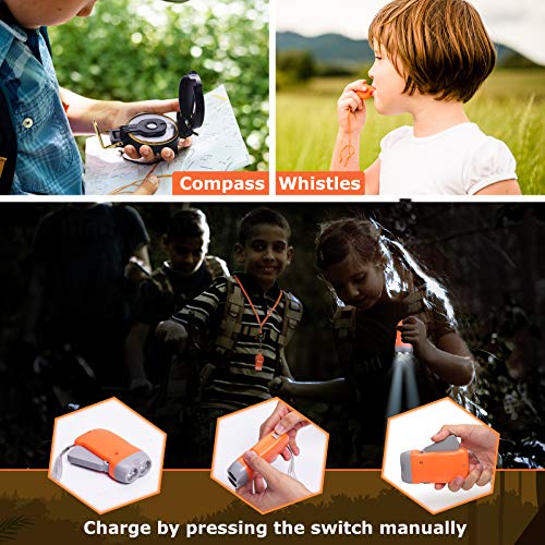 Joyjoz Kids Adventure Kit,Kids Explorer Set,Camping Gear Bug Catcher