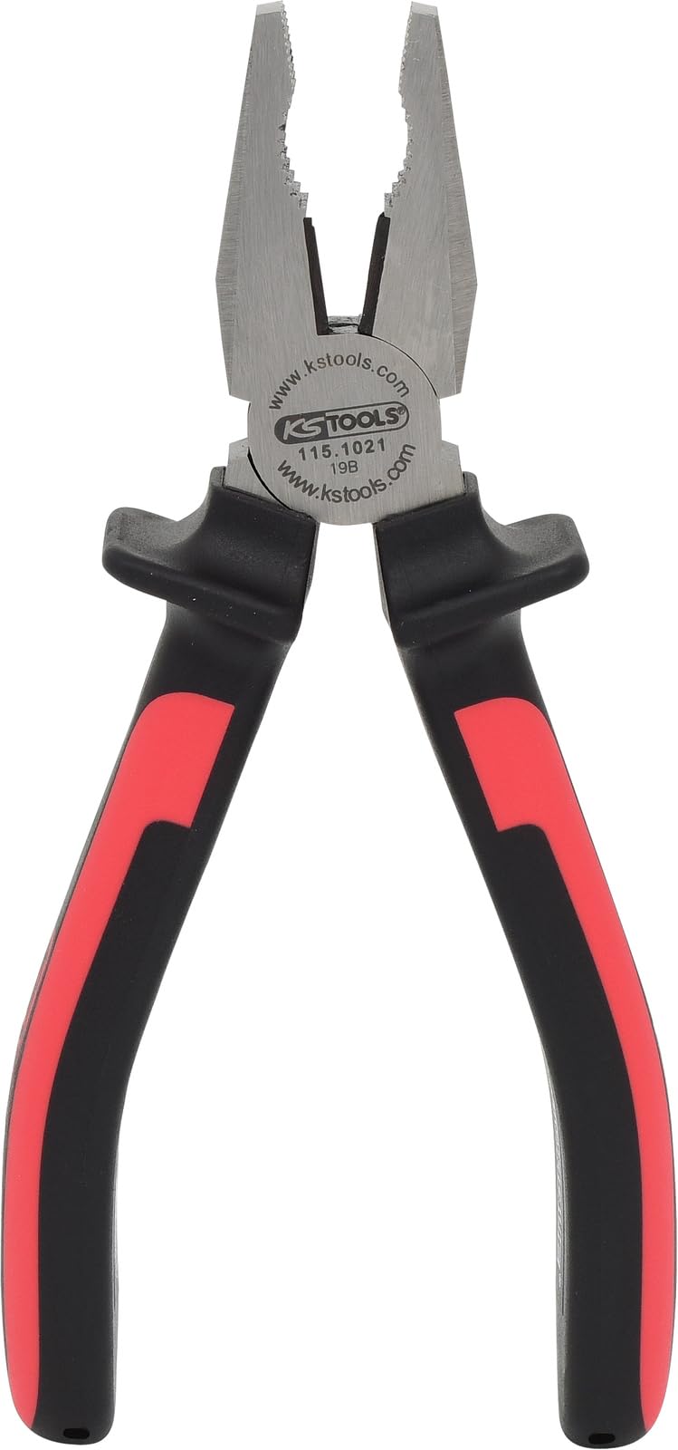 KS TOOLS 115.1021-E ERGOTORQUE Combination Pliers, 180mm, on Hang tag, one Size, Clear