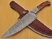 CF -1319 - Custom Handmade Damascus Steel 12.2 Inches Chef Knife – Marindi Wood Handle with Damascus Steel Bolster