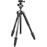 Manfrotto Element MII 4-Section Aluminum Tripod with Ball Head, Black
