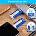USB Flash Drive Memory Stick iPhone Backup Drive Photo Stick Mobile iOS Flash Drive for iPhone OTG Android Type C Phone Stick Storage iPad USB 3.0 Flash Drive iPhone Jump Drive PHICOOL 128GB Blue