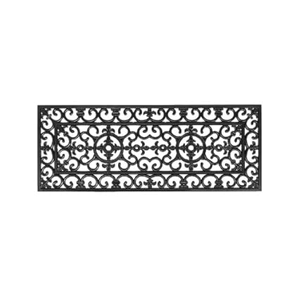 Imports Decor Rubber Doormat Napoleon 18 Inch By 47 Inch