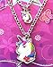 My Life As JoJo Siwa Girl and Doll Matching Necklace Set - Unicorn