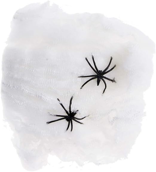 Jsadfojas Halloween Tela De Arana 2 Aranas Halloween Decoracion