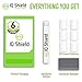 IQShield Screen Protector Compatible with Samsung Galaxy Gear 2 (6-Pack) LiquidSkin Anti-Bubble Clear TPU Film