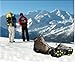 Limm Ice Snow Traction Cleats - Large Lightweight Crampon Cleats for Walking on Snow & Ice - Portable Anti Slip Grippers Fasten Quickly & Easily Over Shoes, Boots and Other Footwear