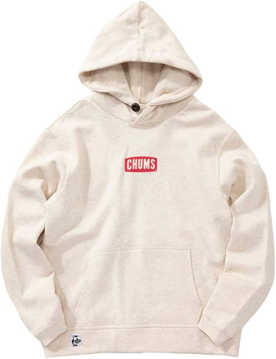 Amazon Chums チャムス チャムスミニロゴプルオーバーパーカー メンズ L H ナチュラル トレーナー パーカー 通販