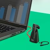 Hama MyVoice2100 Mono Bluetooth 5.0 Headset 80 Hours Battery Dual Device Ear view 2