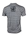 Xzavier US Flag Print Layered Hem V-neck Slim fit Muscle Tee