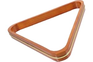 VICASKY Billiard Ball Triangle Rack, Pool Table Ball Holder Positioning Rack Pool Table Accessory for Snooker Home Pub and Bi