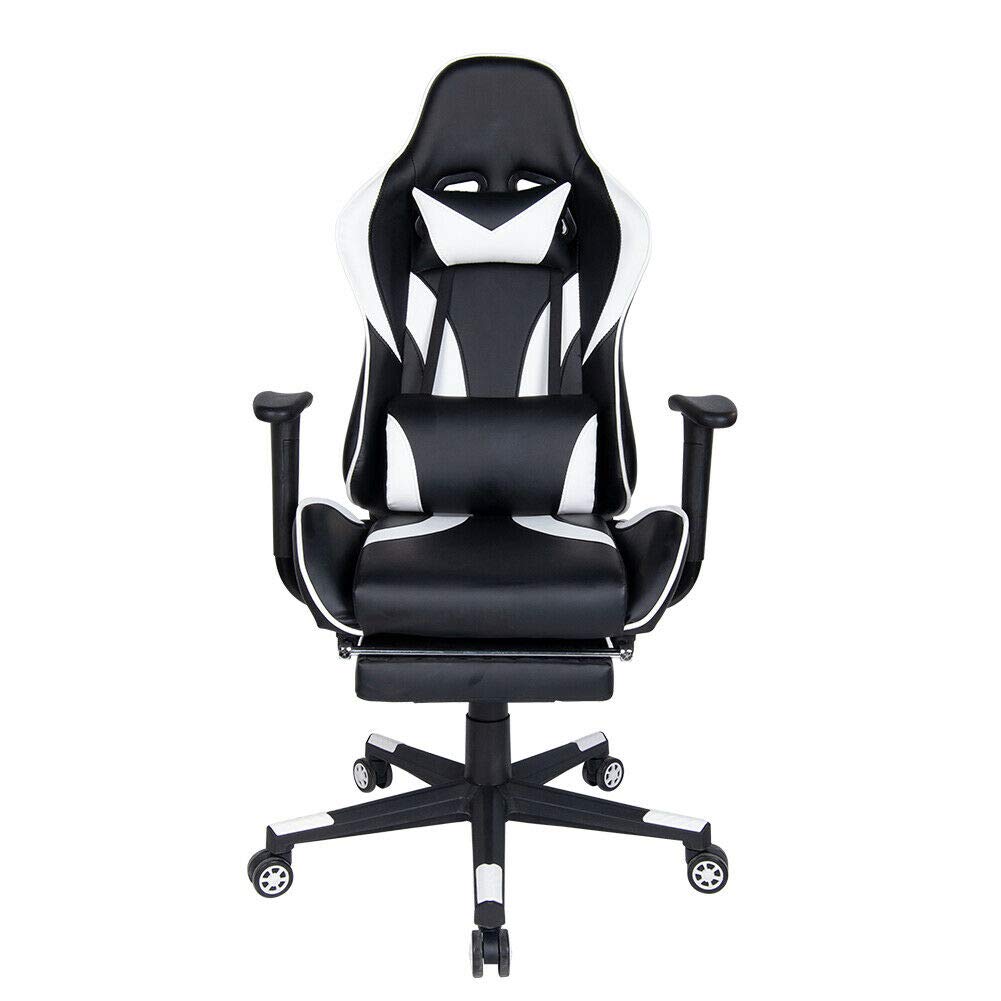 Ergonomic Gaming Chair Racing Style Computer Chair with Footrest-Gaming Chair-Gamer Chair-Gaming Cha