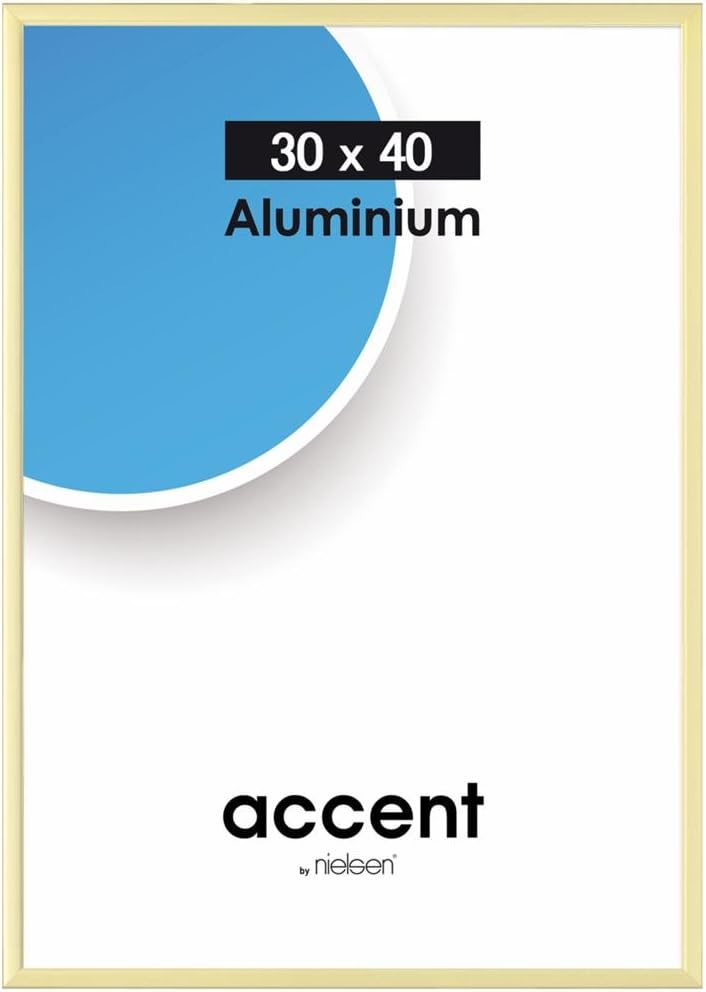 Nielsen Accent Design 860048 Wall Frame 30 x 40 cm Aluminium gold