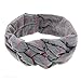 BiBang Baby Girls Toddler Bow Headbands Turban Knot Rabbit Hairband Headwrap Headwear (Pack of 5) (type two)