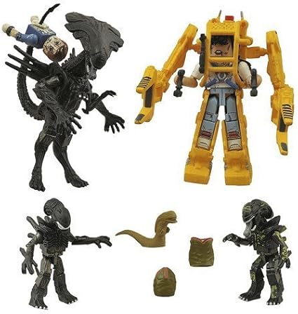 Amazon | Aliens Minimates Deluxe Queen 