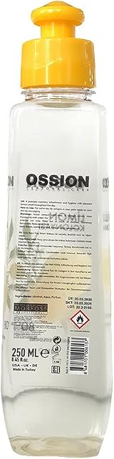 Morfose Ossion After Shave Lemon Cologne 250ml Refreshing Disinfectant view 2